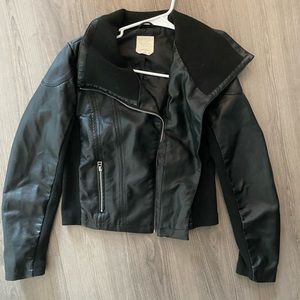 Leather jacket